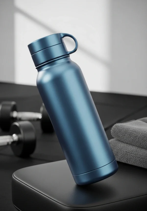 Garrafa Térmica Fitness de Aço Inox – 750ml - Imagem 1
